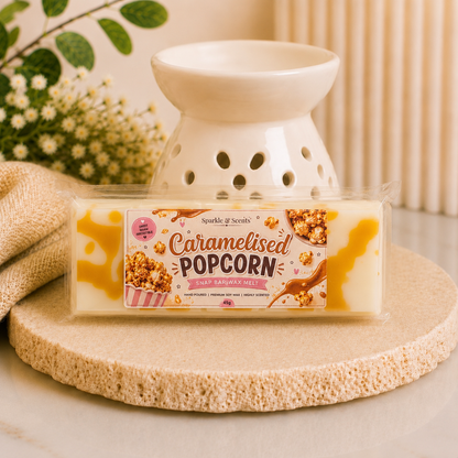 Caramelised Popcorn Snap Bar Wax Melt