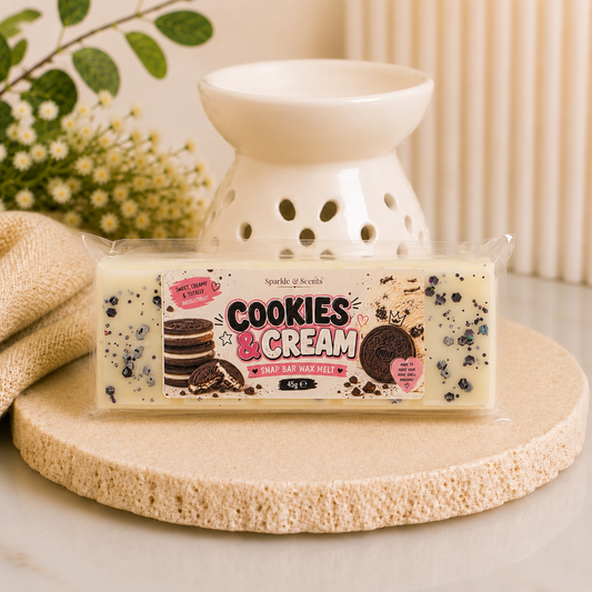 Cookies & Cream Snap Bar Wax Melt