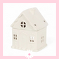 White Gingerbread House Tealight Melt Burner