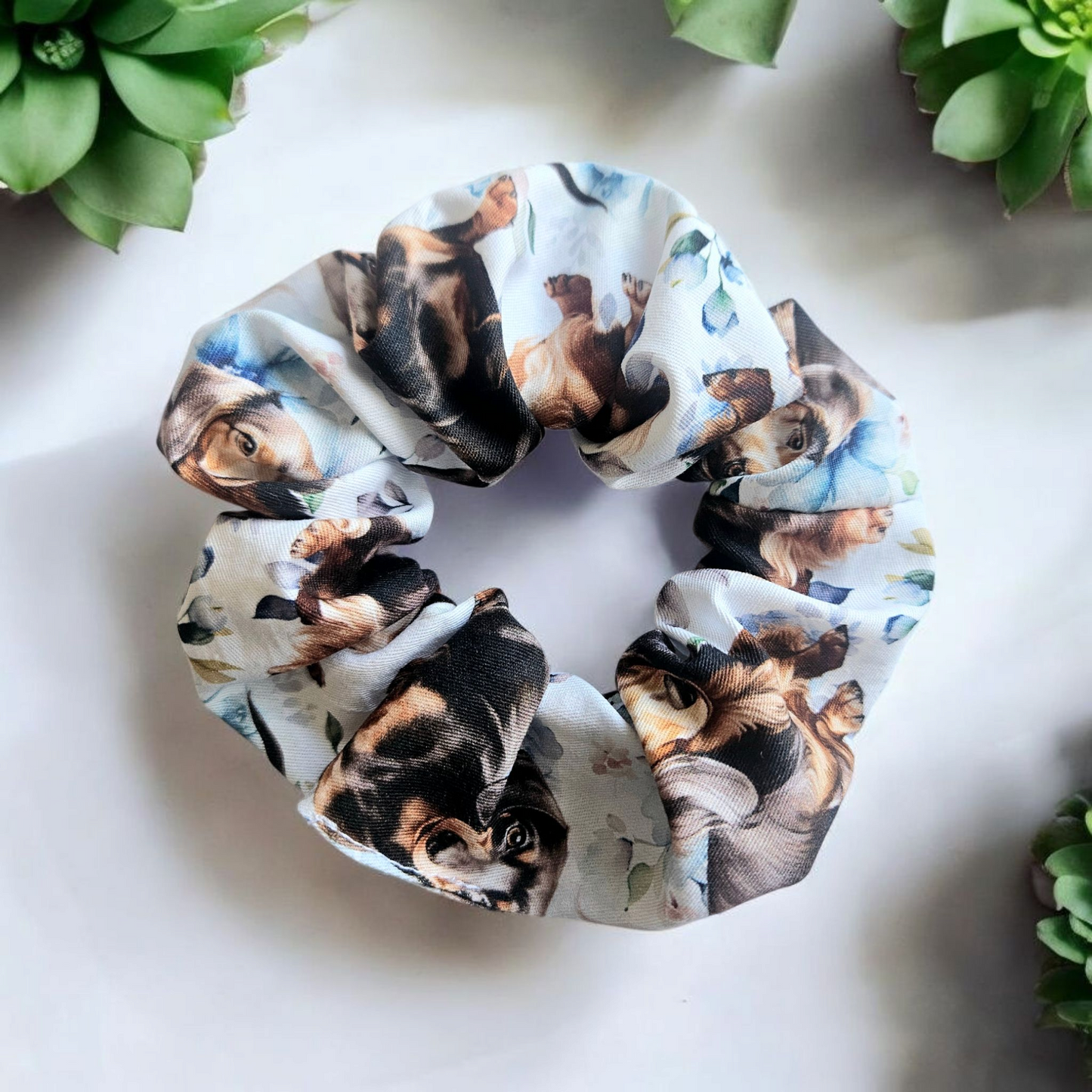 Dashound Scrunchie