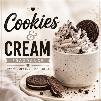 Cookies & Cream Clam Shell Wax Melt