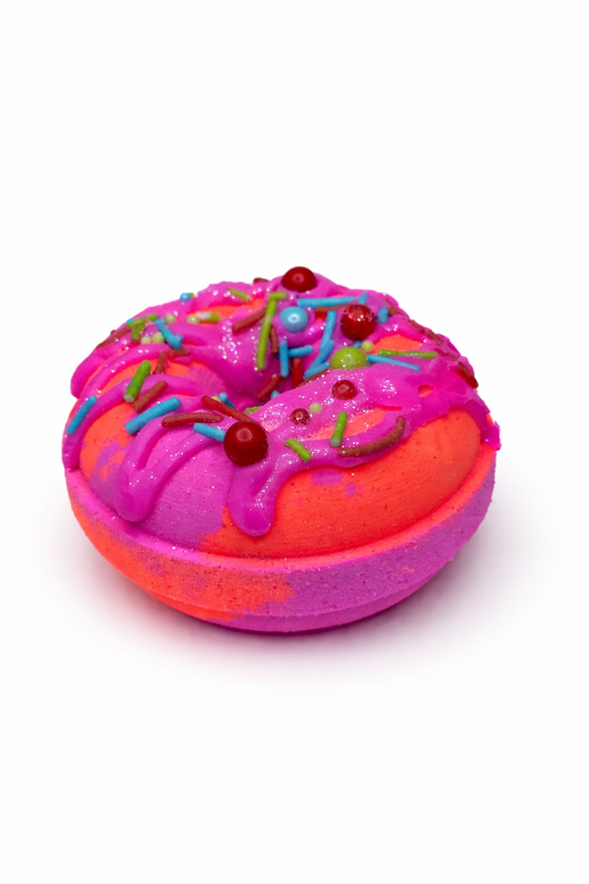 Donut ~ Red Frogs Bath Bomb