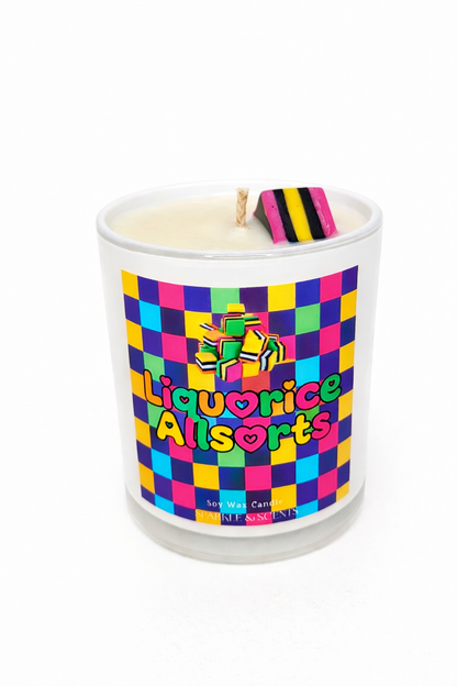 Liquorice Allsorts Candle