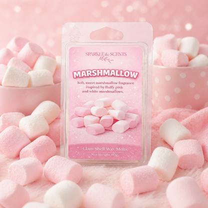 Marshmallow Clam Shell Soy Wax Melt