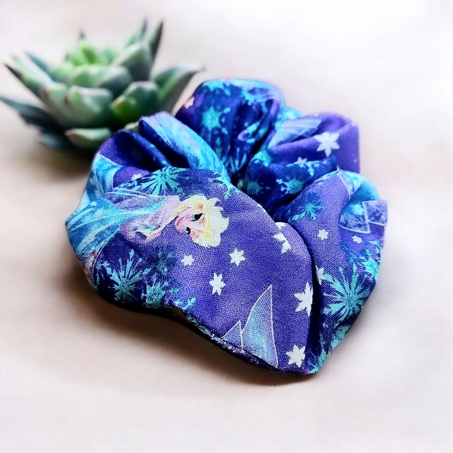 Frozen Elsa Scrunchie