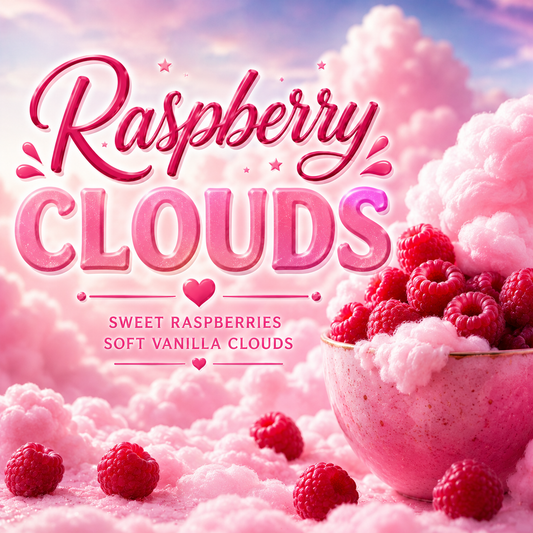 Raspberry Clouds Clamshell Wax Melt