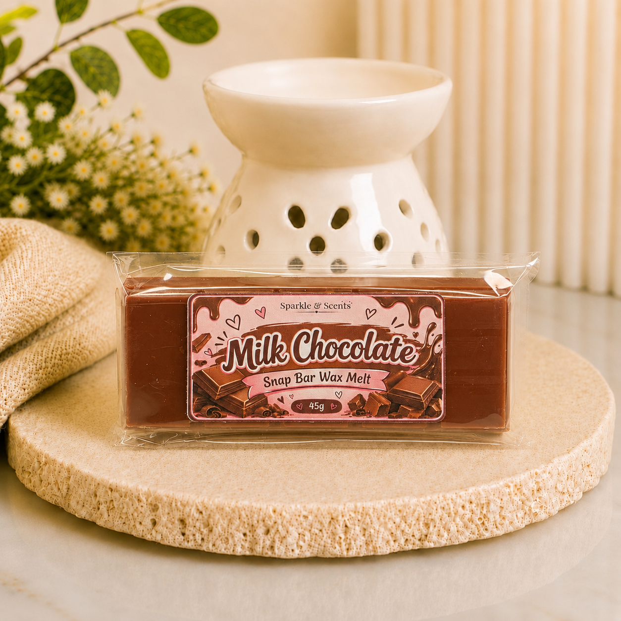 Milk Chocolate Snap Bar Wax Melt
