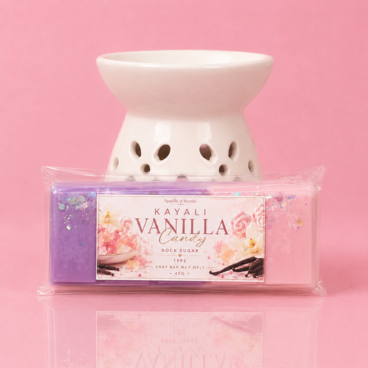 Kayali Vanilla Candy Rock Sugar Type Snap Bar Wax Melt