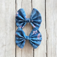 Stitch Pigtail Hair Bow Clips