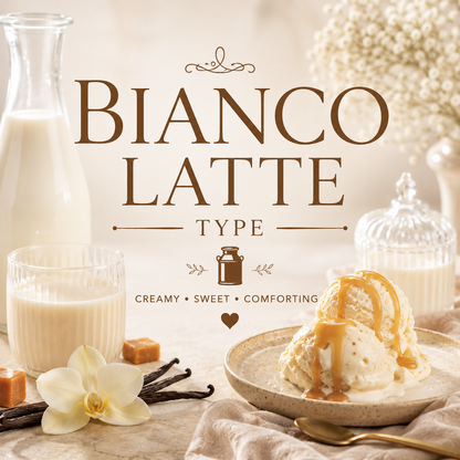 Bianco Latte Type Clam Shell Wax Melt
