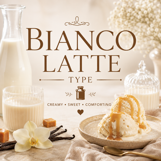 Bianco Latte Type Clam Shell Wax Melt
