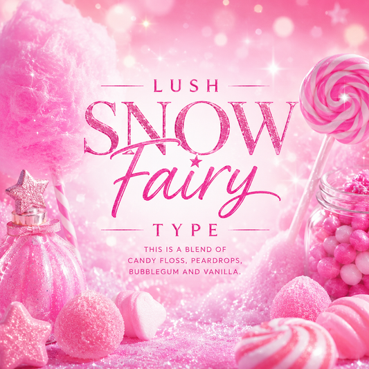 Lush Snow Fairy Type Clamshell Wax Melt