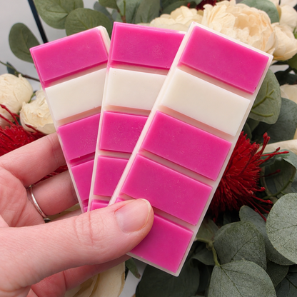 Coconut & Raspberry Snap Bar Wax Melt