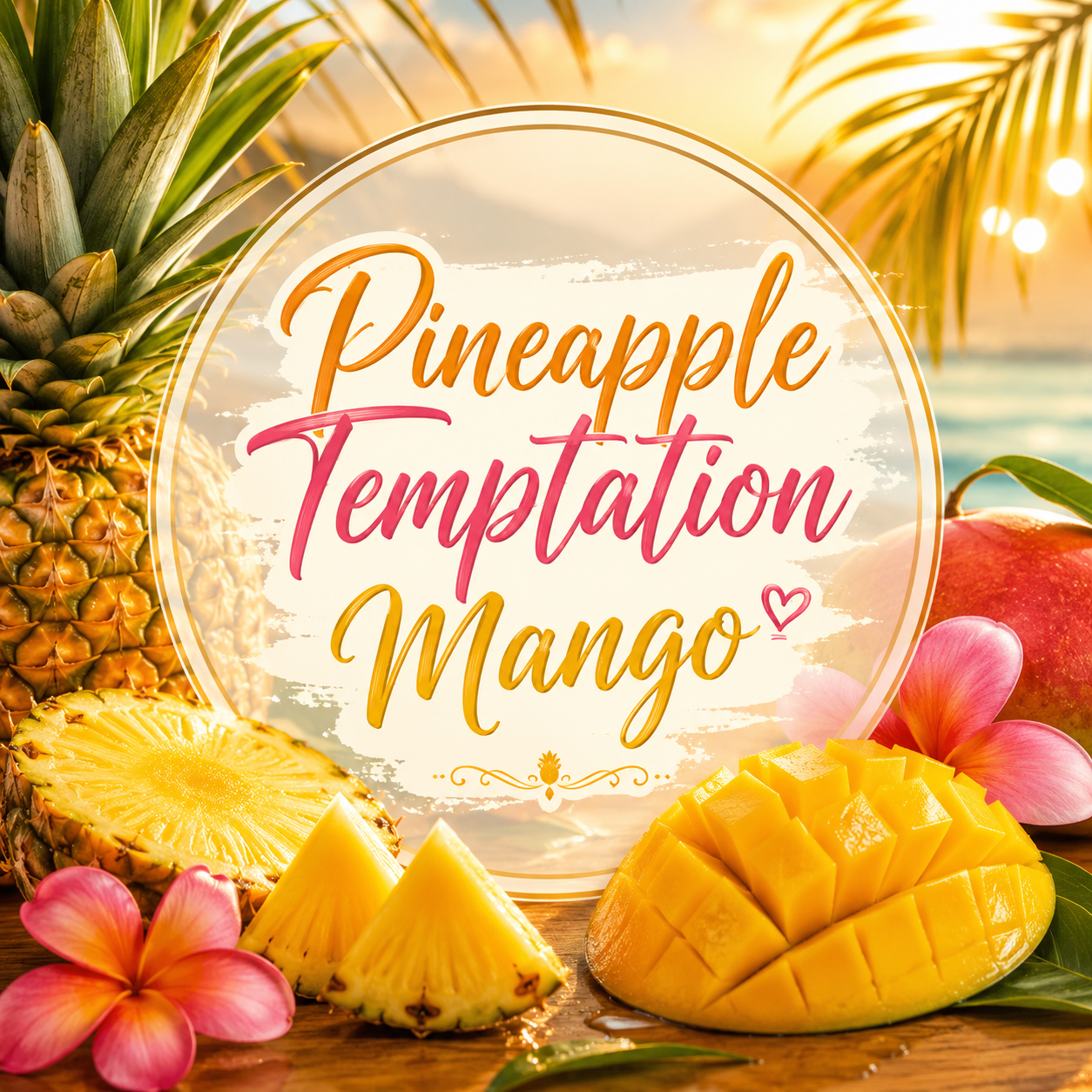 Pineapple Temptation Mango Clamshell Wax Melt