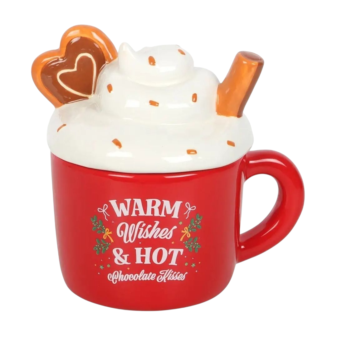 Hot Chocolate Mug Shaped Tealight Melt Burner