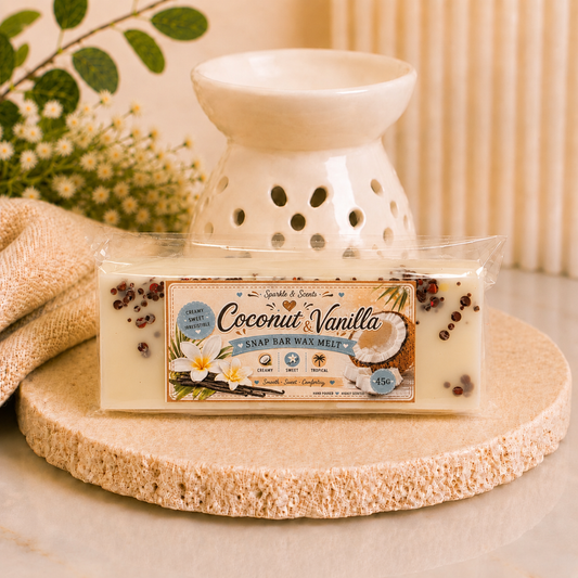 Coconut & Vanilla Snap Bar Wax Melt
