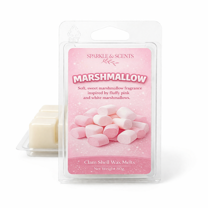 Marshmallow Clam Shell Soy Wax Melt