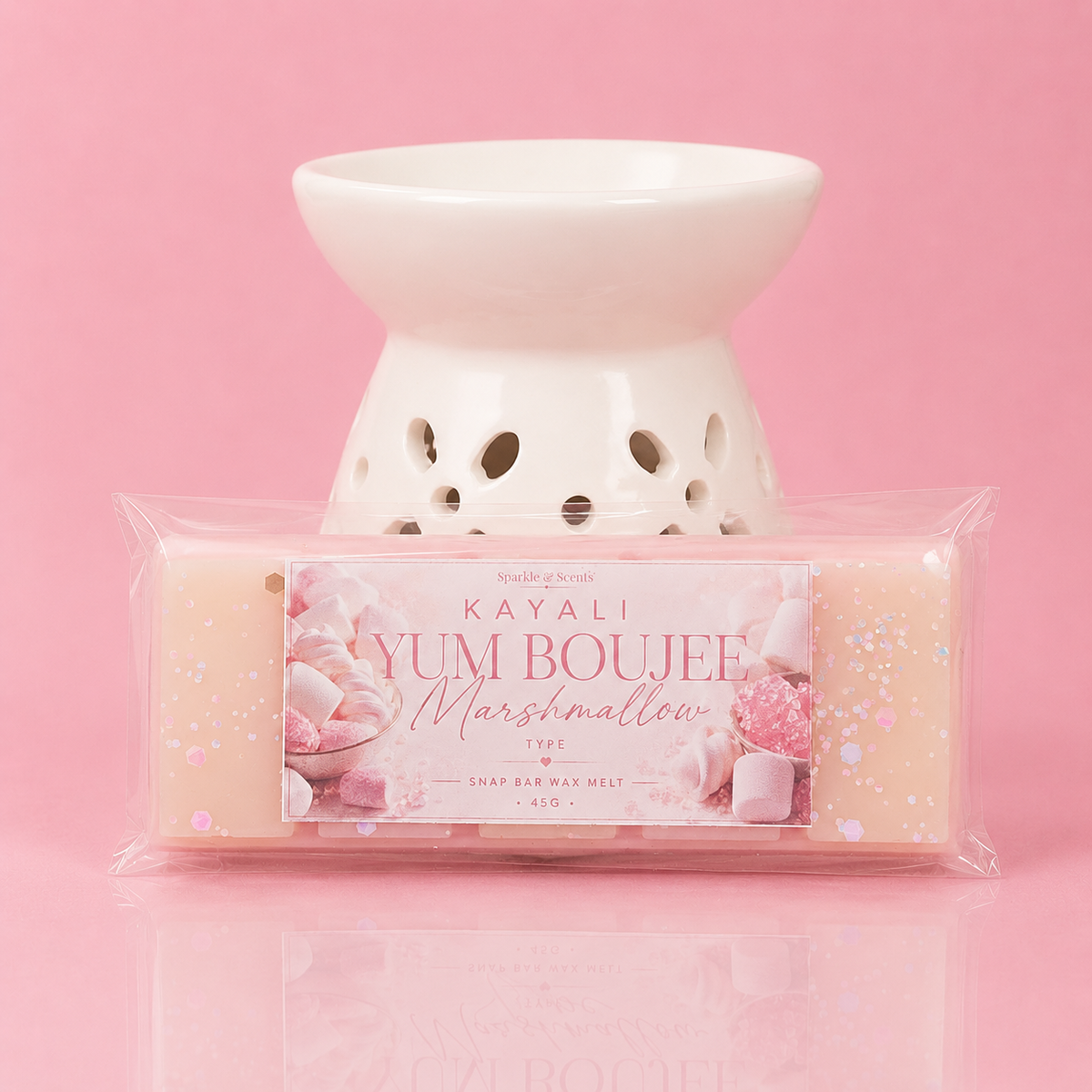 Kayali Yum Boujee Marshmallow Type Snap Bar Wax Melt