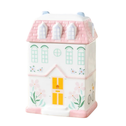 Pastel House Tealight Wax Melt Warmer