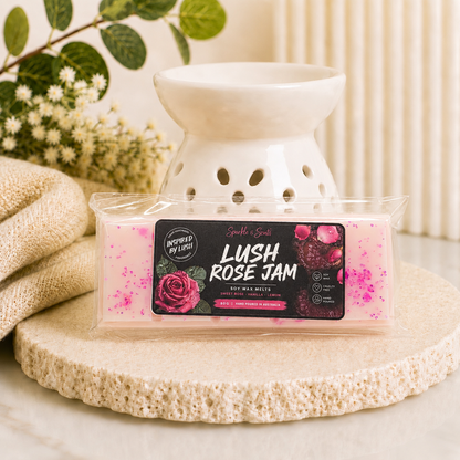 Lush Rose Jam Type Snap Bar Wax Melt