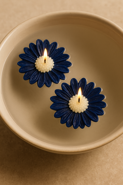 Blueberry Muffins Floating Candles