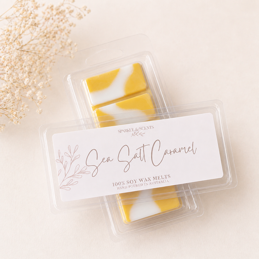 Sea Salt Caramel Clam Shell Snap Bar