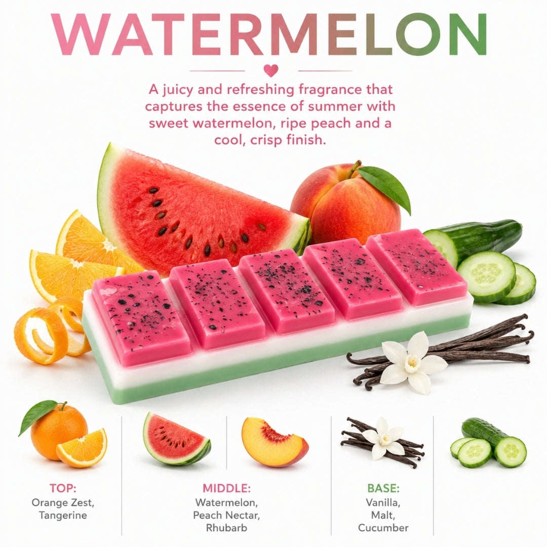Watermelon Snap Bar Wax Melts