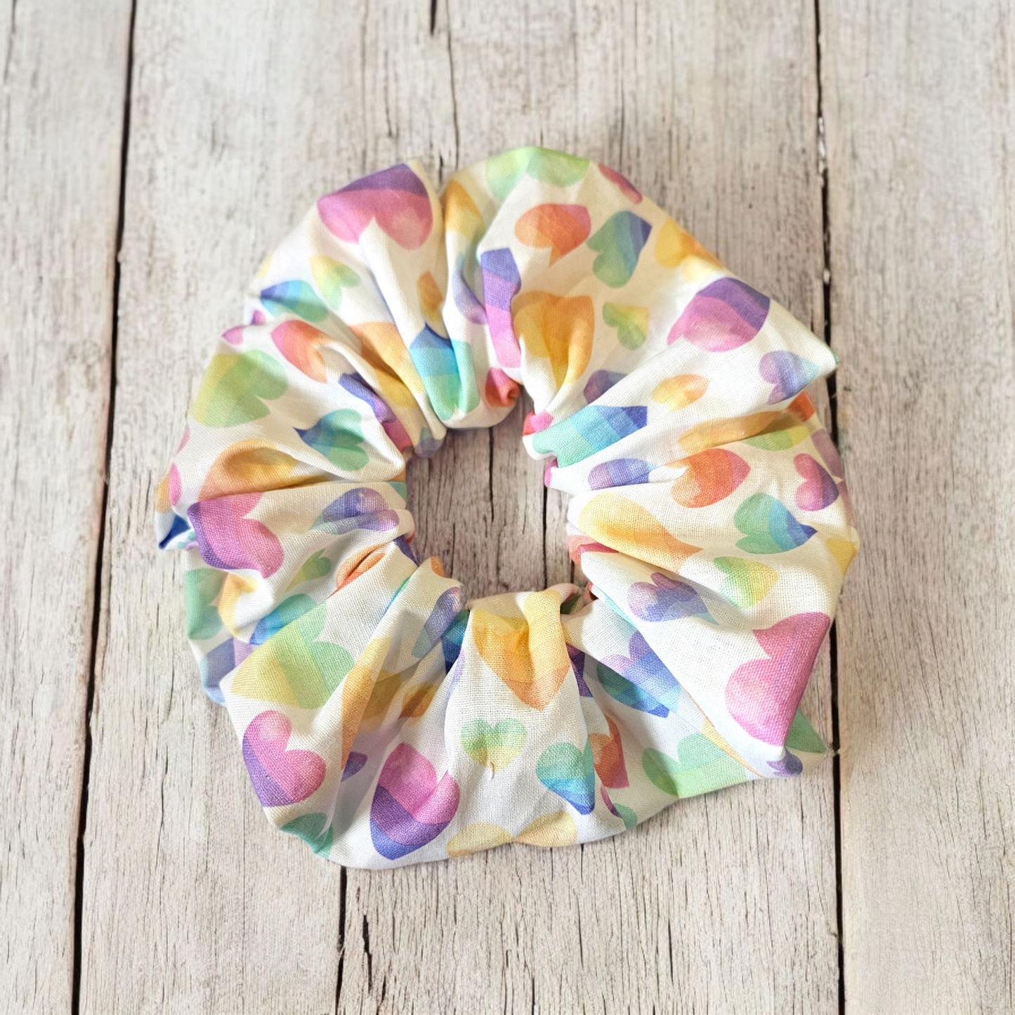 Hearts Scrunchie
