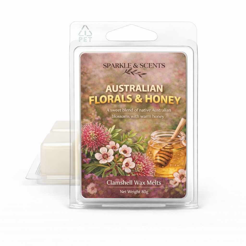 Australian Florals and Honey Clam Shell Soy Wax Melt