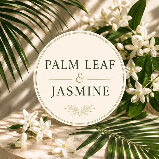 Palm Leaf & Jasmine Clamshell Wax Melt