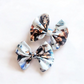Dashound Pigtail Hair Bow Clips