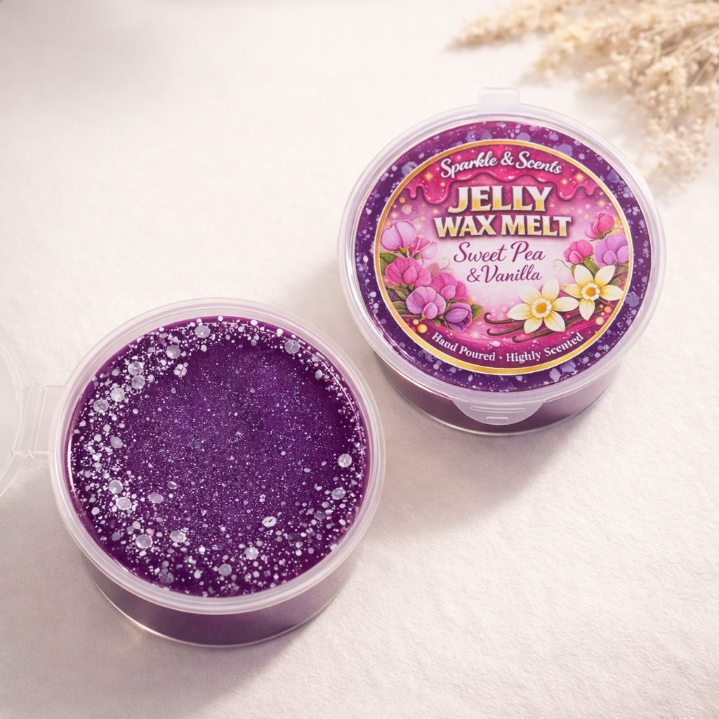 Sweet Pea & Vanilla Jelly Wax Melts