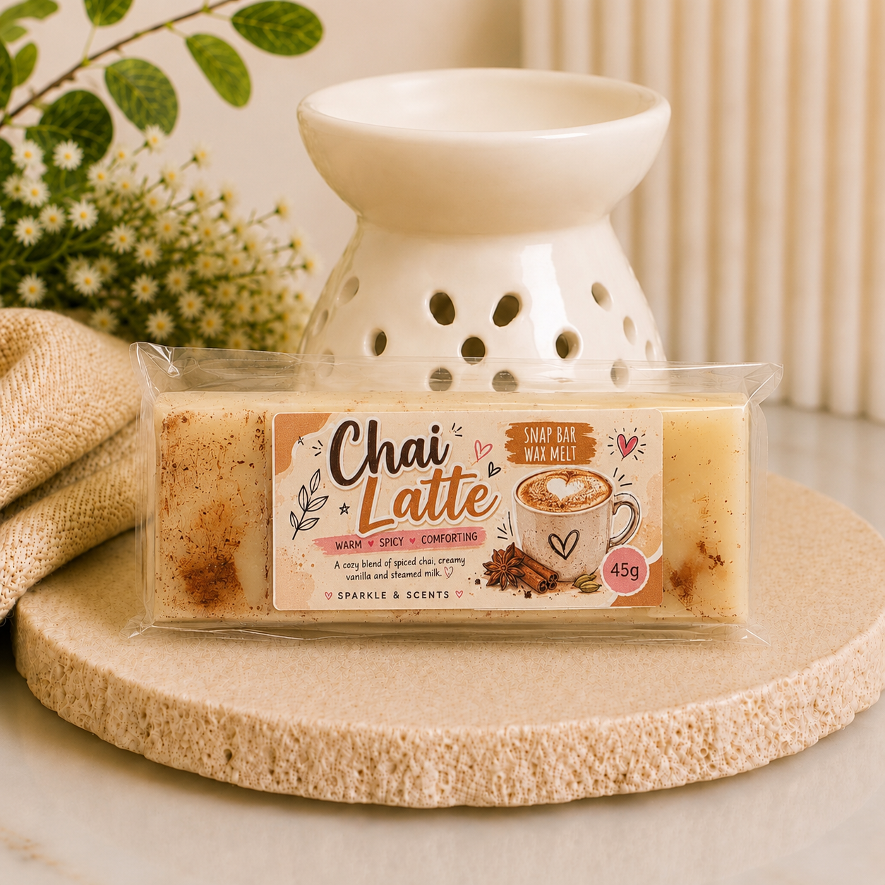 Chai Latte Snap Bar Wax Melt