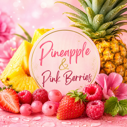 Pineapple & Pink Berries Clamshell Wax Melt
