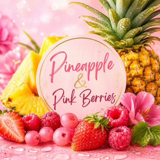 Pineapple & Pink Berries Clamshell Wax Melt