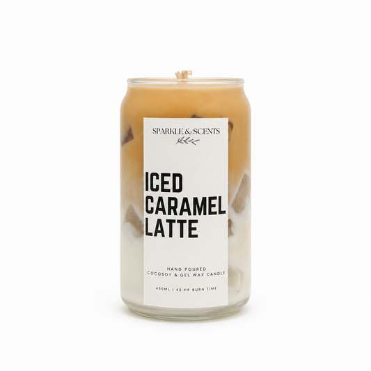 Iced Caramel Latte Candle