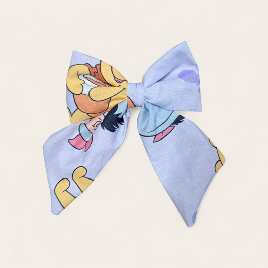 Winnie the Pooh Hair Bow Clip