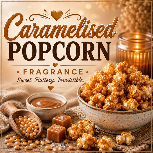 Caramelised Popcorn Clamshell Wax Melt