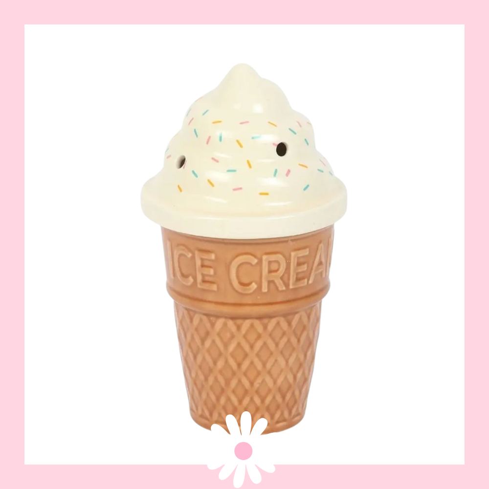 Ice Cream Cone Tealight Melt Burner