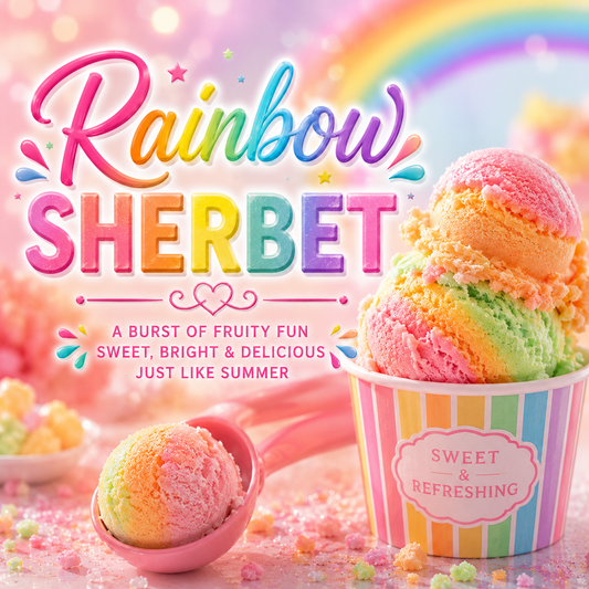 Rainbow Sherbet Clamshell Wax Melt