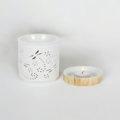 Butterfly Ceramic Tealight Wax Melt Warmer