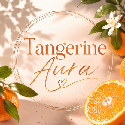 Tangerine Aura Clamshell Wax Melt