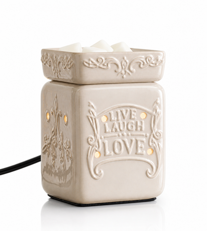 Live Love Laugh Electric Wax Melt Warmer