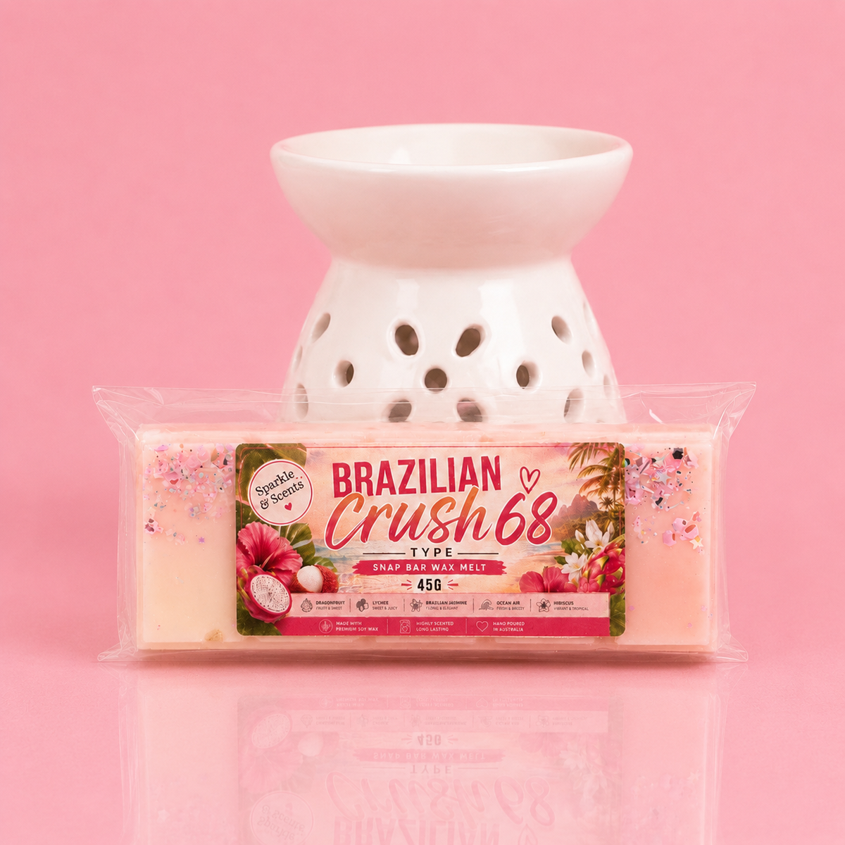 Brazilian Crush 68 Snap Bar Wax Melt