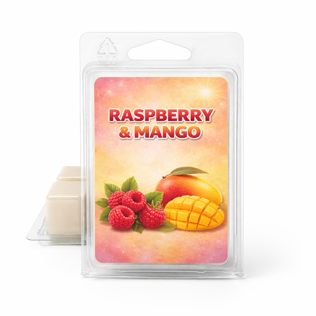Raspberry & Mango Clam Shell Soy Wax Melt