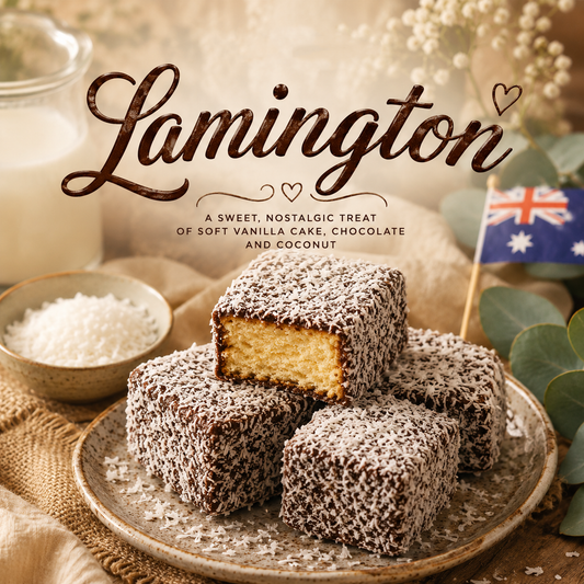 Lamington Clamshell Wax Melt