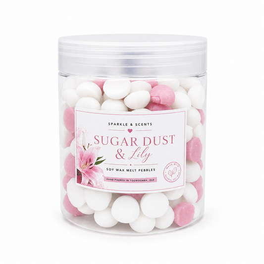 Sugar Dust & Lily Wax Melt Pebbles