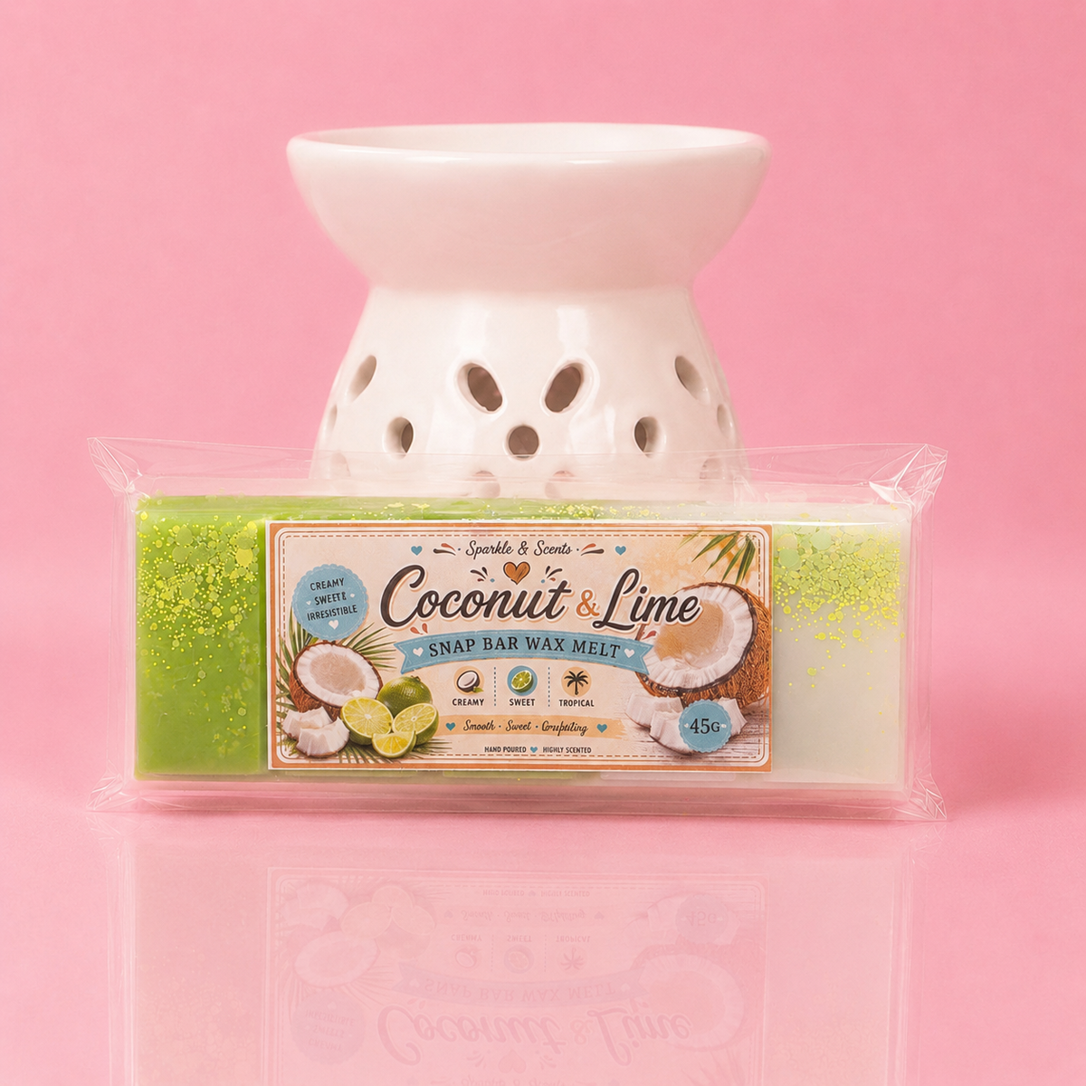 Coconut & Lime Snap Bar Wax Melt