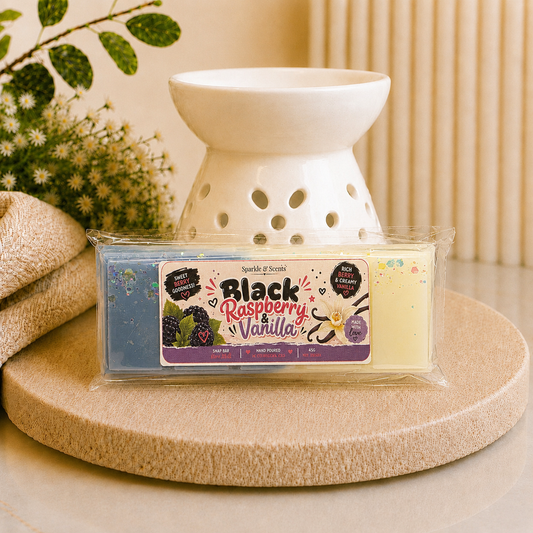 Black Raspberry & Vanilla Snap Bar Wax Melt