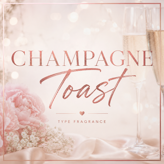 Champagne Toast type Clamshell Wax Melt